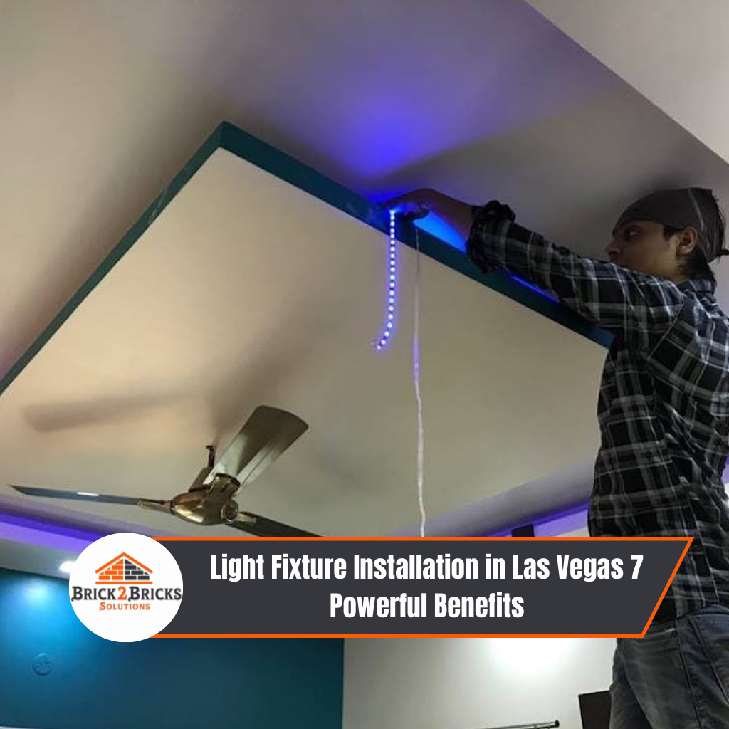 light fixture installation in Las Vegas
