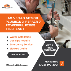 Las Vegas Minor Plumbing Repair