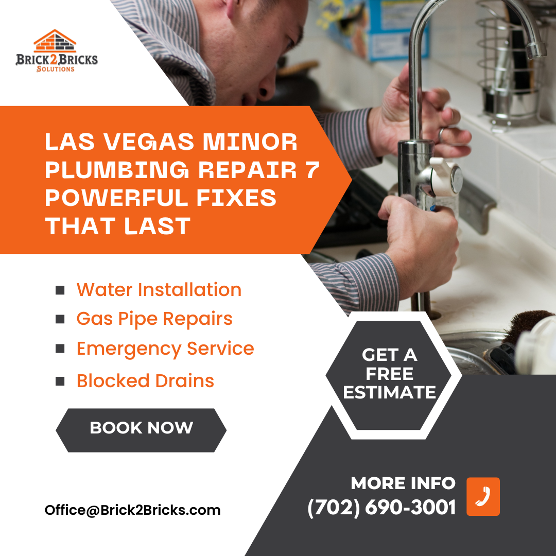 Las Vegas Minor Plumbing Repair